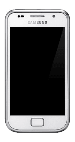 Smartphone Samsung Galaxy S blanc pour réparation et maintenance